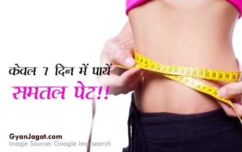 Detox Drink for Flat Belly Recipe in Hindi