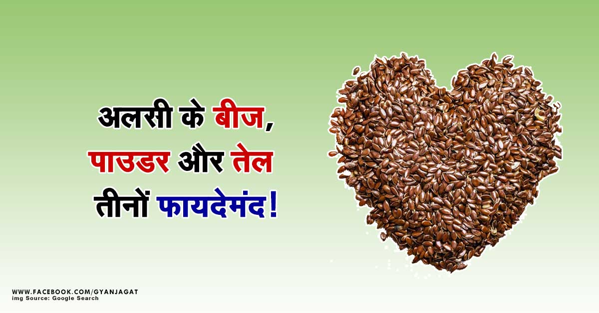 अलसी के बीज, पाउडर और तेल तीनों फायदेमंद!